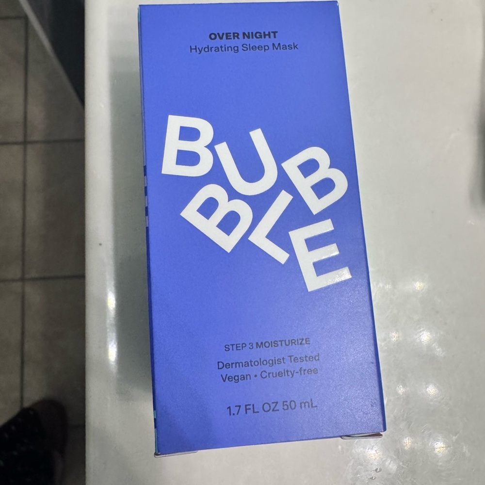 Overnight Hydrating Sleep Mask - Blue